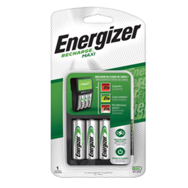 Energizer Cargador Maxi  C/ 2 pilas AA 